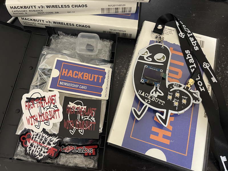 Project photograph — hackbutt v3 badge