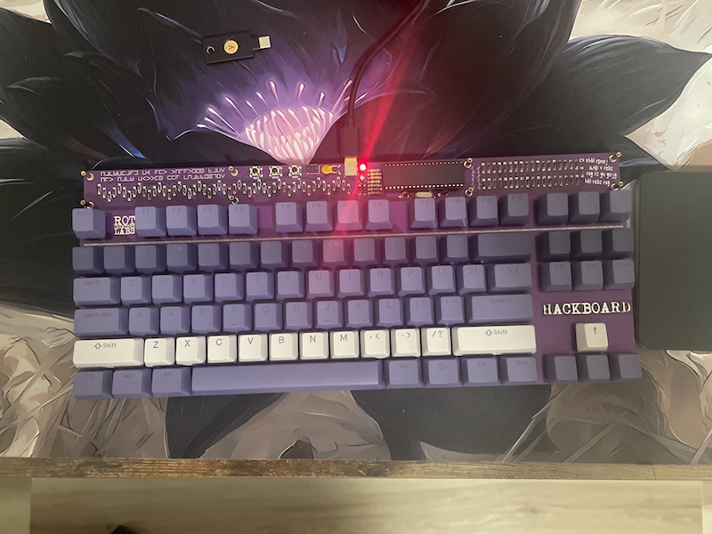 Project photograph — 80% Hackboard